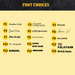 Font choices. List of available font choices. If you have a different preference please let me know.